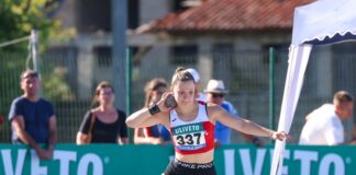 Lancio del peso, Nalesso di Trevisatletica splendido 7° posto al Festival della Gioventù