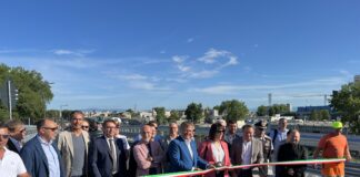 Macroisola di Porto Marghera, inaugurata la nuova viabilità di accesso Nuova viabilità di accesso alla Macroisola di Porto Marghera, il taglio del nastro