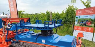 Vite in Campo: presentato il robot elettrico autonomo