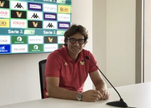 Paolo Vanoli in conferenza stampa pre Venezia FC-Cosenza - foto notizieplus
