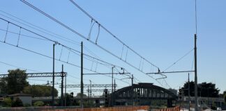 Cantiere bypass Gazzera-Castellana, sopralluogo di Brugnaro Il cantiere bypass Gazzera-Castellana