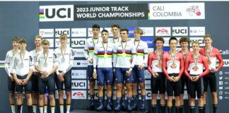 Renato Favero (Borgo Molino Vigna Fiorita) è ancora campione del mondo inseguimento a squadre