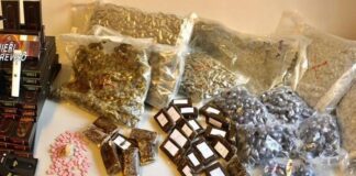 Scoperto il supermarket della droga in villa: tre arrestati