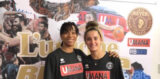 Umana Reyer Venezia, presentate Lisa Berkani e Caterina Logoh Caterina Logoh e Lisa Berkani - foto Notizieplus