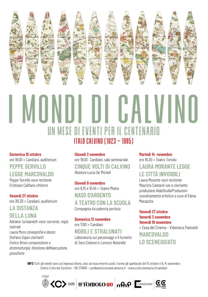 Italo Calvino, la locandina