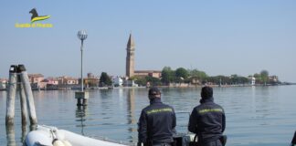 La GdF di Chioggia sequestra quasi 3 tonnellate di vongole veraci La Guardia di Finanza di Venezia in azione