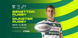 Benetton-Munster, il XV biancoverde Benetton-Munster - grafica Benetton Rugby