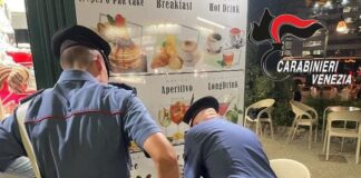 Tre locali chiusi per sporcizia e lavoro nero Controlli dei Carabinieri nei locali pubblici di Venezia
