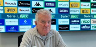 Venezia FC, Niederauer: “Cerchiamo nuovi soci di maggioranza” Il presidente del Venezia FC, Duncan Niederauer, in conferenza stampa a Ca’ Venezia - foto Notizieplus