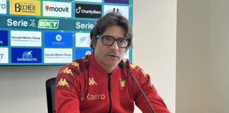 Reggiana-Venezia 1-0, Vanoli: “Una lezione che ci deve servire” Mister Paolo Vanoli in una conferenza stampa - foto Notizieplus