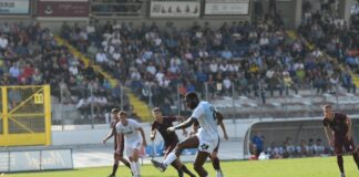 Portogruaro-Treviso 0-2 Portogruaro-Treviso, il rigore calciato da Gnago