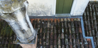 Villa Widmann, nel 2024 il rifacimento dei tetti per 250mila euro Villa Widmann, uno dei tetti in via di ristrutturazione