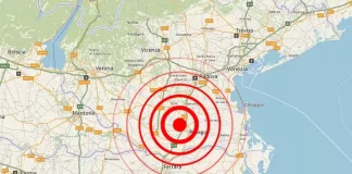 Terremoto in Veneto, scossa di magnitudo 4.2