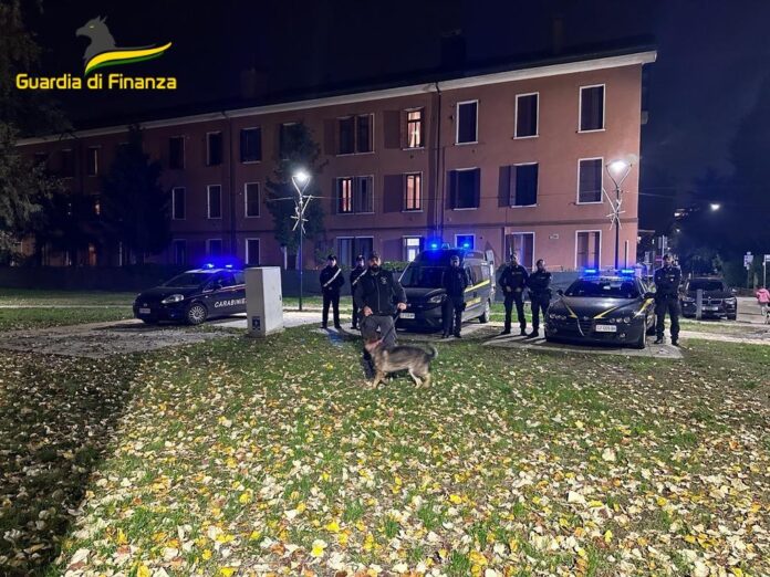 Blitz di Guardia di Finanza e Carabinieri nel Quartiere Piave a Mestre