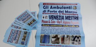 Gli Ambulanti di Forte dei Marmi tornano a Mestre Ambulanti di Forte dei Marmi