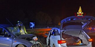 Quarto D’Altino, schianto frontale tra due auto: un morto Quarto d'Altino, il luogo dell'incidente mortale