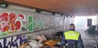 Marghera, sgomberato l’ex asilo “Sacro Cuore” Sgombero della Polizia Locale di Venezia