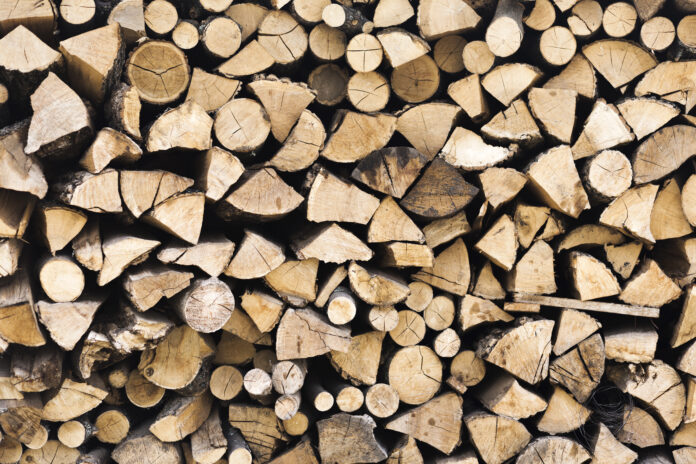 tronchi-di-legno-tagliati-e-impilati-trama