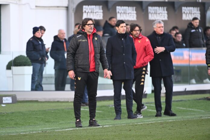 Mister Paolo Vanoli in Venezia FC-Lecco - foto Andrea Pattaro@Vision