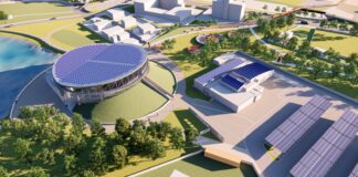 Arena Duse a Sottomarina, il progetto di recupero Arena Duse di Sottomarina, il rendering del progetto