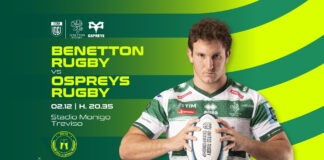 Domani sera Benetton-Ospreys Benetton-Ospreys