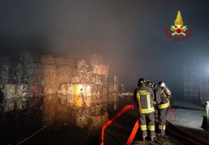 Incendio alla Zai di Portogruaro