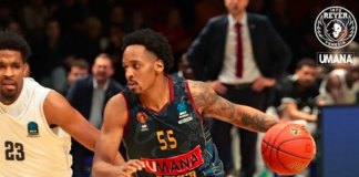 Paris-Reyer Venezia 100-70 Paris-Reyer Venezia - foto tratta dalla pagina Facebook della società orogranata