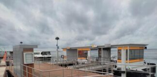 Pellestrina, al via la sperimentazione dei tornelli di entrata priority Pellestrina, Approdo Actv - foto dal sito del Comune di Venezia