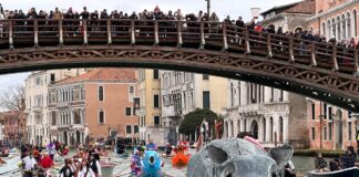 Carnevale di Venezia 2024, al via nel weekend Carnevale di Venezia, il corteo acqueo