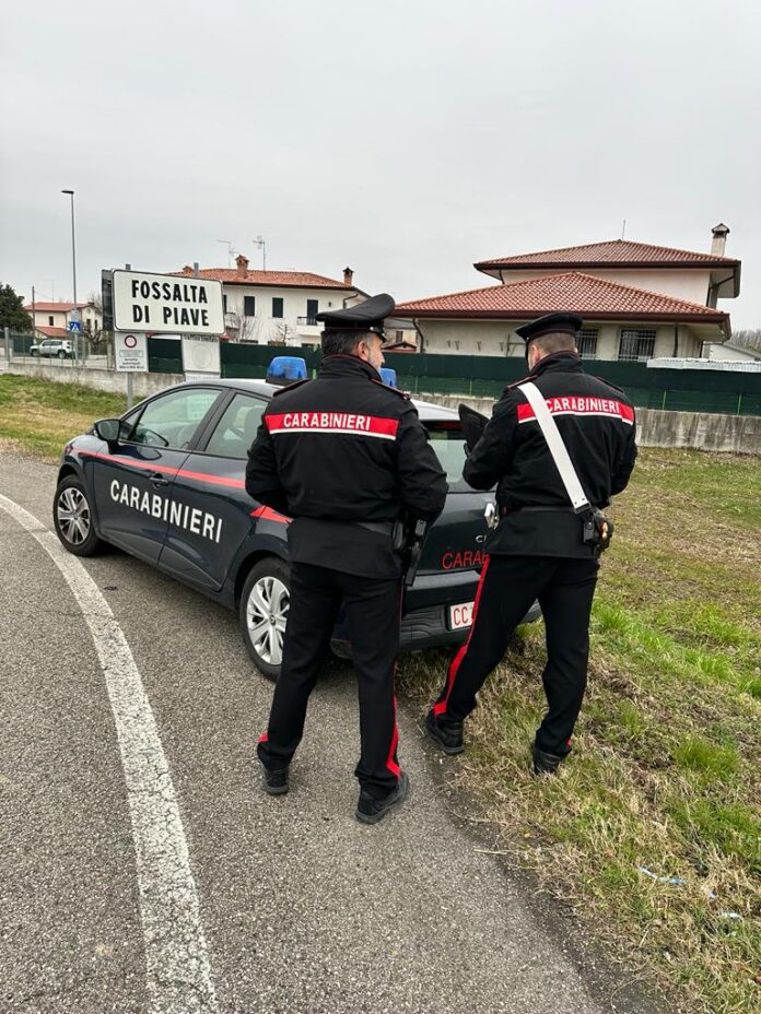 Fossalta di Piave, Carabinieri in azione