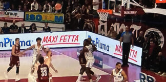 Reyer-Trento 93-68 Reyer-Trento, una tripla di Wiltjer