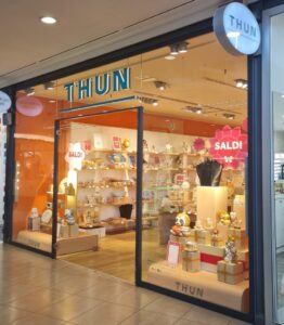 Il negozio Thun al Centro Commerciale Valecenter di Marcon