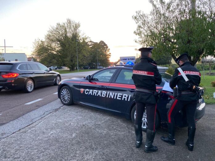 I Carabinieri di San Donà di Piave in azione