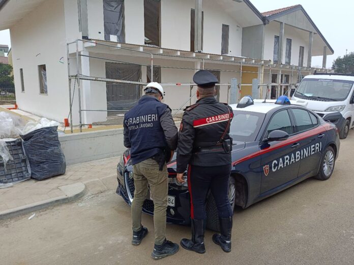 Chioggia, servizio coordinato di controllo dei Carabinieri nel settore edilizia