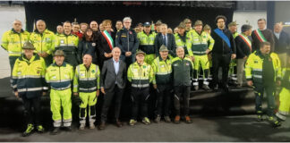 Volontari Protezione Civile, grande serata di ringraziamento alla Zoppas Arena