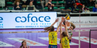 Megabox Vallefoglia-Imoco Conegliano 1-3 Megabox Vallefoglia-Imoco Conegliano - Foto Ufficio Stampa Vallefoglia