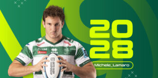 Michele Lamaro al Benetton Rugby fino al 2028 Michele Lamaro
