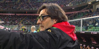 Vanoli post Palermo: “Partita tosta davanti a un grande pubblico” Mister Paolo Vanoli in Palermo-Venezia FC - foto di repertorio