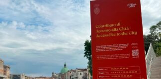 Venezia: definite le 60 giornate di applicazione del Contributo di accesso per il 2026 Contributo d'Accesso a Venezia - foto di repertorio