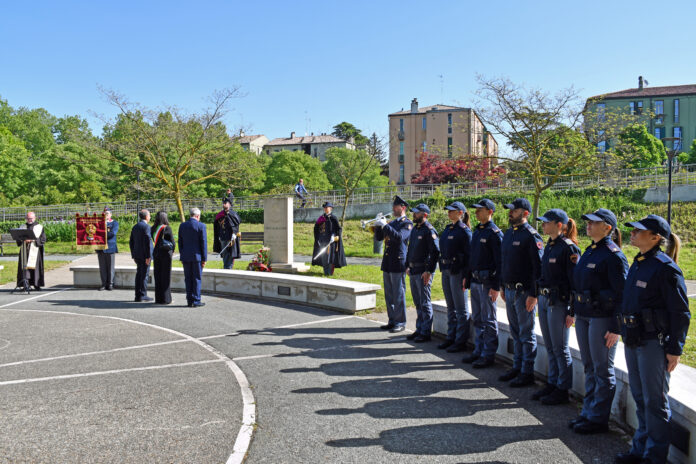 Commemorazione dell'Agente di Polizia di Stato Antonino Copia, caduto in servizio