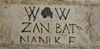 I graffiti storici di Palazzo Ducale studiati da un team di ricerca dell’Università Ca’ Foscari Graffiti Storici di Palazzo Ducale