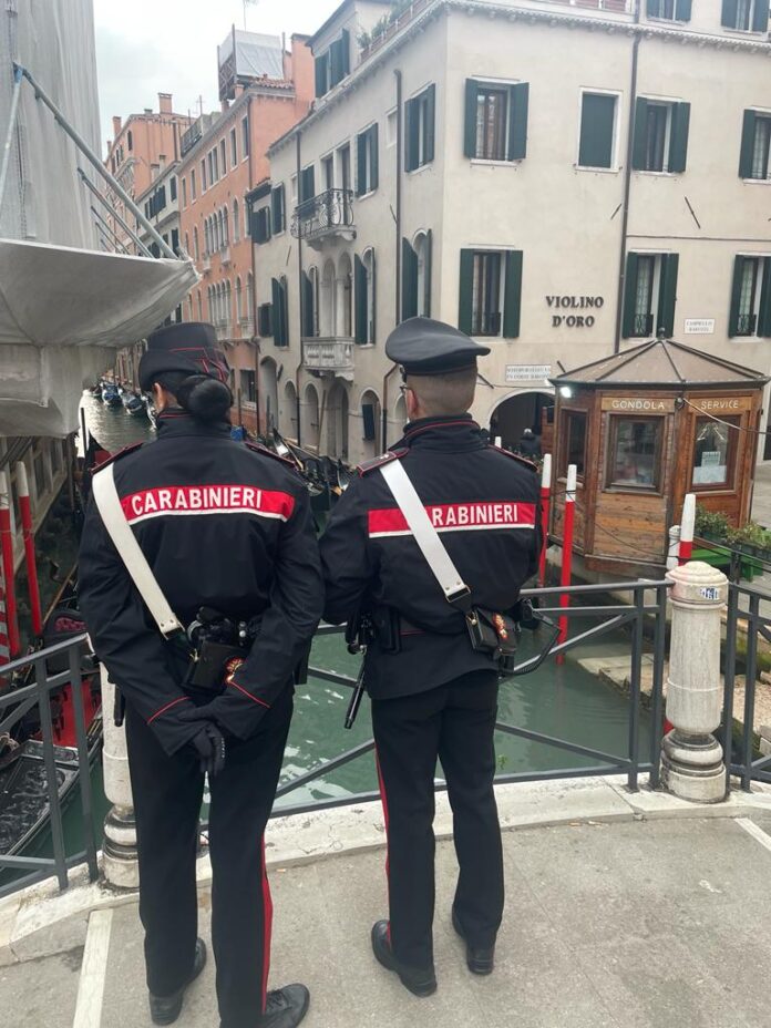 I Carabinieri di Venezia in azione