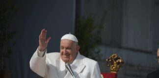 Papa Francesco: “Venezia terra che fa fratelli” Papa Francesco a Venezia - foto tratta dalla pagina Facebook di Luigi Brugnaro