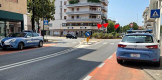 Spaccate in serie nei negozi, preso dalle Volanti ed espulso cittadino nigeriano Volanti in Via Piave