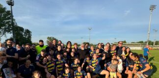 “Ricce” campionesse d’Italia, Sartori (ArredissimA): “Vittoria straordinaria per lo sport” ArredissimA Villorba, Ottavio Sartori e le Ricce