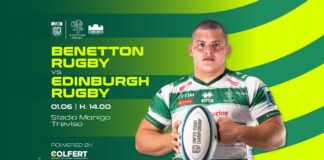 Benetton-Edimburgo, il XV dei Leoni biancoverdi Benetton-Edimburgo