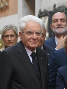 Il Presidente della Repubblica Sergio Mattarella a Venezia