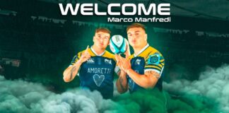 Marco Manfredi al Benetton Rugby Marco Manfredi