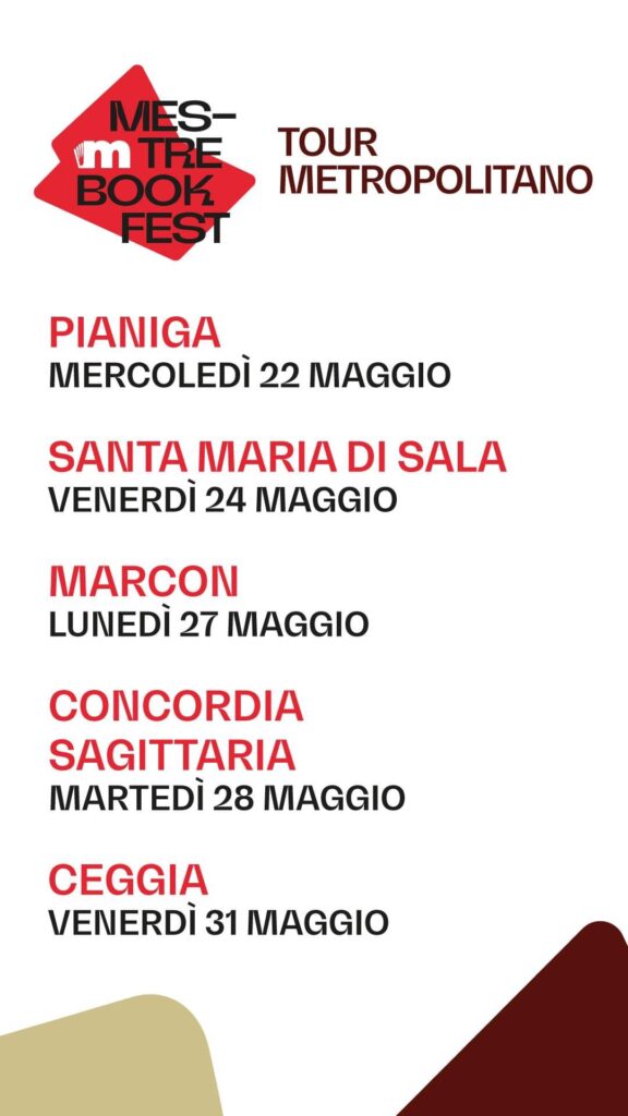 Mestre Book Fest 2024, la locandina