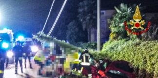 Portogruaro, incidente fra tre automobili: sette feriti Portogruaro, i soccorsi sul luogo dell'incidente